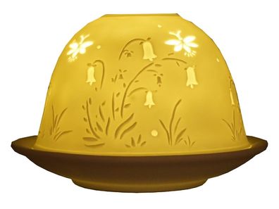 Dome Light Glockenblume Glocken Blume Teelicht Windlicht Deko Teelichthalter