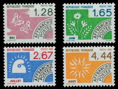 Frankreich 1986 Nr 2527-2530 postfrisch X87308A