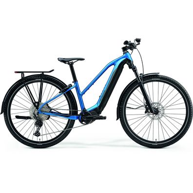 Merida eBIG. TOUR 675 EQ E-Bike Pedelec 2021 blau schwarz RH S (38 cm)