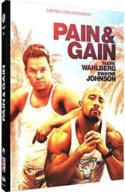 Pain & Gain (LE] Mediabook Cover C (Blu-Ray & DVD] Neuware