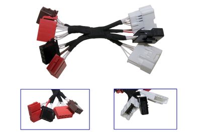 Umrüst-Set Kabelsatz + Codierdongle Media System auf Media System Connect für ...