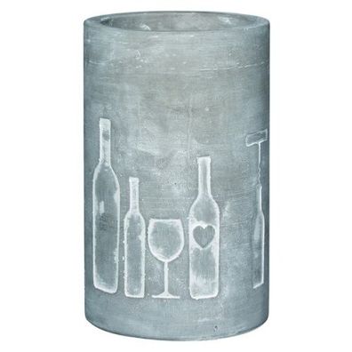 Vino Beton Weinkühler "Flasche + Glas"