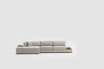 Ecksofa Sofa Couch L Form Luxus Wohnzimmer Modern Design Möbel Textil