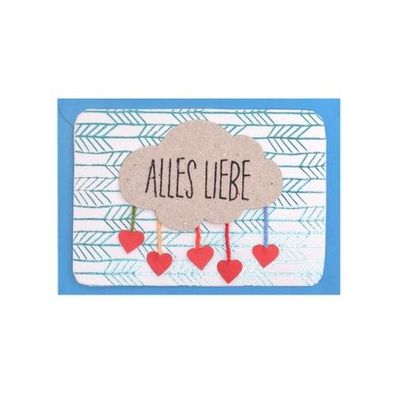 Mini Kärtchen "Alles Liebe"