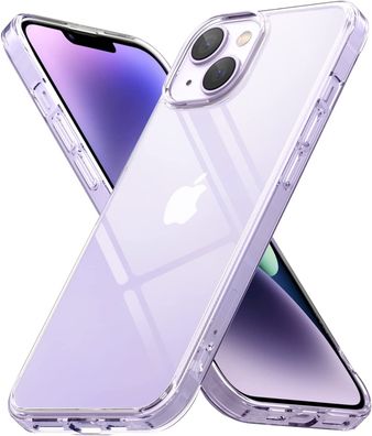 Wisam® Apple iPhone 14 (6.1) Silikon Case Schutzhülle Clear Hülle Transparent