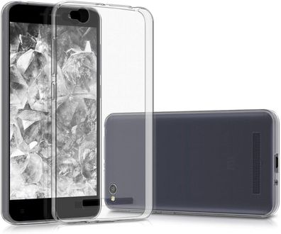 Xiaomi Redmi 4A Soft Case NYE5628TY Silikon Cover Schutzhülle Transparent