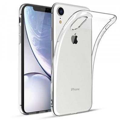 Wisam® Apple iPhone XR (6.1) Silikon Case Schutzhülle Hülle Transparent Klar