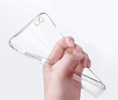 Wisam® Schutzhülle für Samsung Galaxy S6 Edge Silikon Soft Case Transparent
