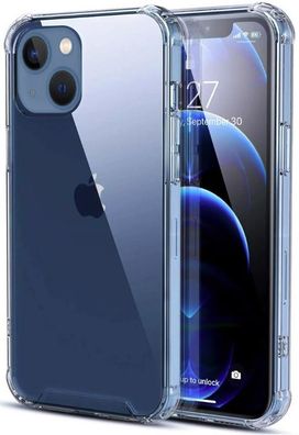 Wisam® Apple iPhone 13 (6.1) Anti Shock Silikon Case Schutzhülle Clear Hülle