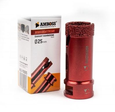 Amboss Red Edition Bohrkrone 25 mm