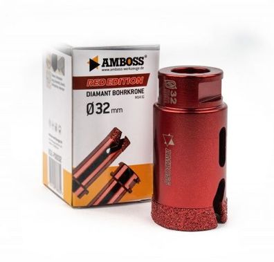 Amboss Red Edition Bohrkrone 32 mm