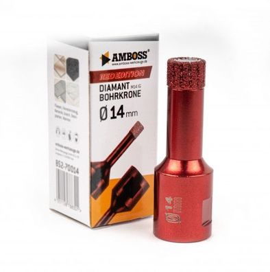 Amboss Red Edition Bohrkrone 14 mm