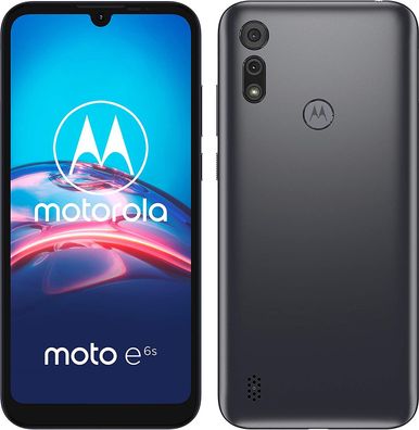Motorola Moto E6S XT2053-1 32GB Meteor Grey Android Smartphone Neu in OVP
