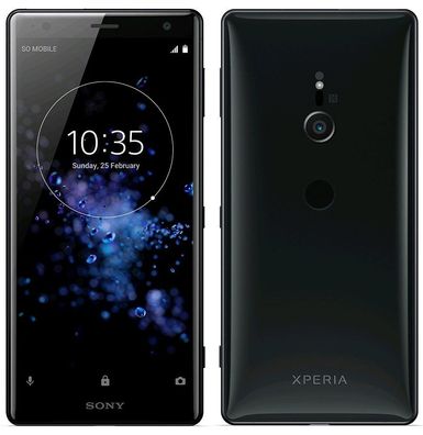Sony Xperia XZ2 H8216 64GB Smartphone Liquid Black Neu in OVP geöffnet