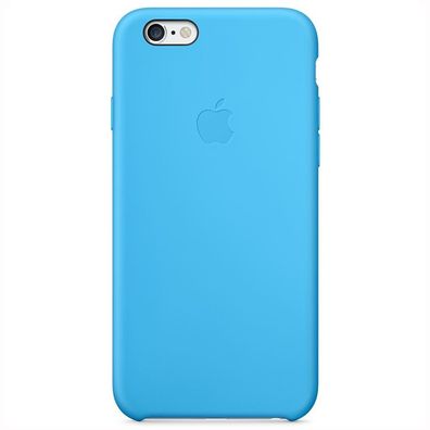 Original Apple iPhone 6 / 6S Silikon Case MGQJ2ZM/ A Schutzhülle Blue Neu OVP