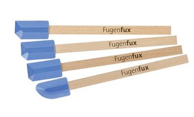 Fugenfux Fugenabzieher hellblau 4er Set 45° mit 6,3/8,3/10mm und rund