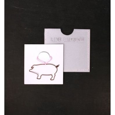 Kleine Glücksbringer - Schwein