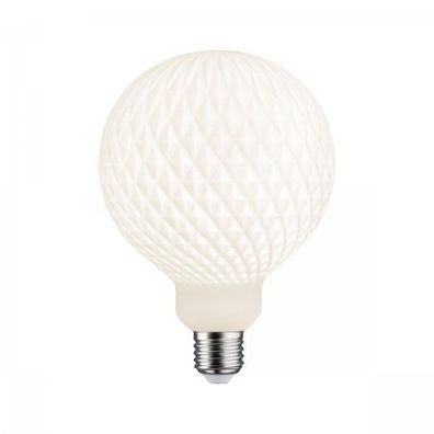 Paulmann 29077 White Lampion Filament 230V LED Globe G125 E27 3000K dimmbar weiß