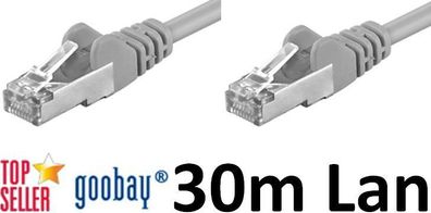 30m Netzwerk Kabel DSL LAN Patch Cable Cat5e NEU&OVP