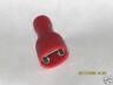 10x Kabelschuhe rot 0,5-1,5mm² Flachhülse 6,4 iso NEU
