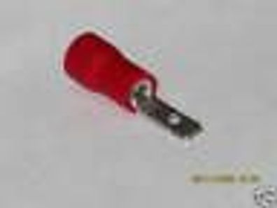 24x Kabelschuhe rot 0,5-1,5mm² Flachstecker 2,8 NEU&OVP