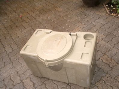 PVC WC Behälter Wechseltank für Camping Garten Keller od. Baustellen WC Urinal
