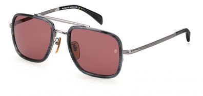 Sonnenbrille 7002/ S cat.3 quadratisch stahlgrau/ rosa