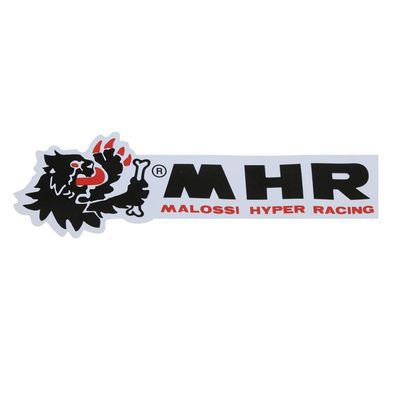 Aufkleber / Sticker Malossi MHR Hyper Racing 145x25 mm