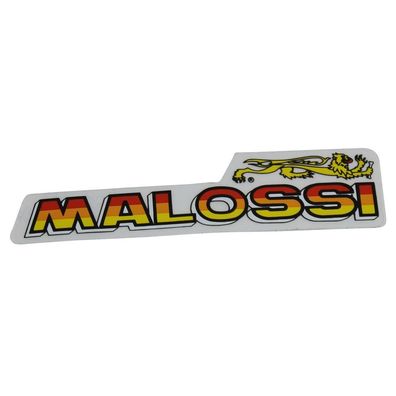 Aufkleber "Schriftzug Malossi S", 85x20 mm, 1 Stück