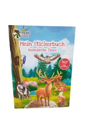 Tiere unserer Erde - Mein Stickerbuch - Heimische Tiere - Über 250 Sticker