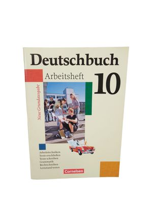 Deutschbuch 10. Schuljahr. Arbeitsheft mit Lösungen von Andrea Gefeke (2011, ...