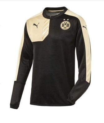 PUMA BVB Herren Sweatshirt Training Top Borussia Dortmund Pullover Dry Cell