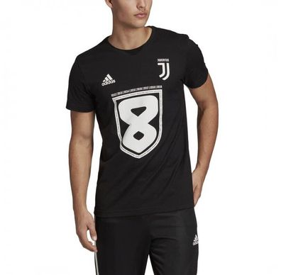 ADIDAS Juventus TURIN Herren T-Shirt Trikot Baumwolle 8 Scudetti W8nderful S-XXL