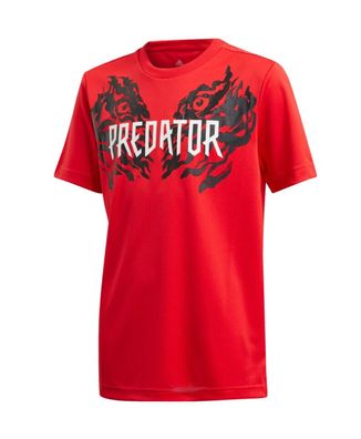 ADIDAS Predator Kinder T-Shirt Fußball Trikot / Lauf Shirt rot Gr. 116 - 164