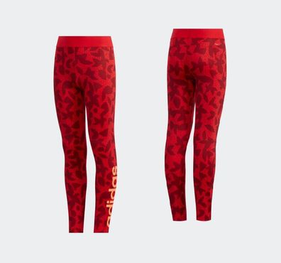 ADIDAS Kinder Mädchen YG XPR Tight ClimaLite Fitness/ Sporthose Leggings rot