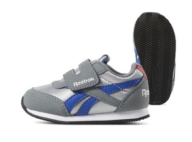 REEBOK CL JOG2 Kinder Schuhe Sneaker Running Laufschuhe Sportschuhe silber 20-26