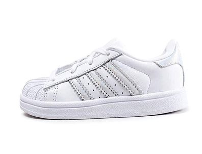 ADIDAS Originals Superstar Kinder Sneaker Schuhe Sportschuhe echtes Leder 24-26