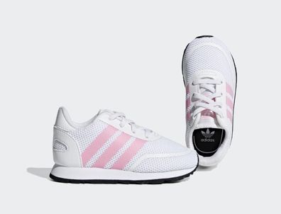 ADIDAS Originals N-5923 Kinder Sneaker Schuhe Sportschuhe Iniki weiß/ rosa Gr.21