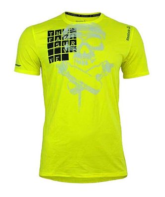 Reebok Herren Lauf T-Shirt Running Fitness Funktions Shirt OSR Tee Ventilation M