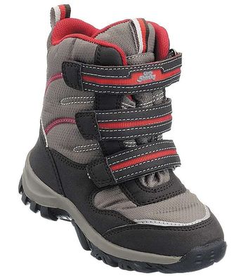 Capt'n Sharky Stiefel 570006 schoko mokka rot Jungen gefüttert Pirat