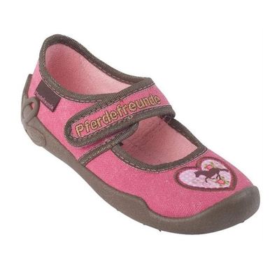 Pferdefreunde Hausschuhe pink 230144 Lisa rosa Mädchen Pferd