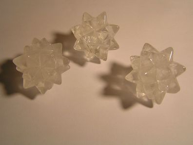 Bergkristall Sterndodekaeder, SP-800, verschiedene Exemplare