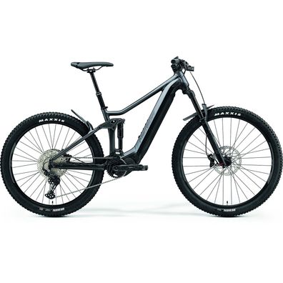 Merida eONE-FORTY 500 E-Bike Pedelec 2021 dunkel silber schwarz RH S (40.5 cm)