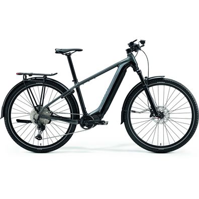 Merida eBIG. NINE 700 EQ E-Bike Pedelec 2021 grau schwarz RH L (48 cm)