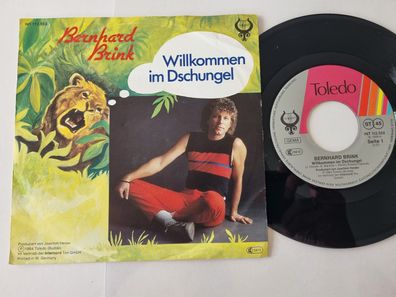 Bernhard Brink - Willkommen im Dschungel 7'' Vinyl Germany