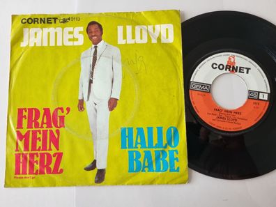 James Lloyd - Frag' mein Herz 7'' Vinyl Germany SUNG IN GERMAN