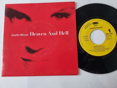 Josefin Nilsson - Heaven and hell 7'' Vinyl Spain PROMO/ Benny & Björn/ ABBA
