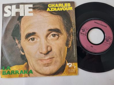 Charles Aznavour - She 7'' Vinyl Germany