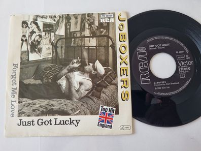 JoBOXERS - Just got lucky 7'' Vinyl Germany