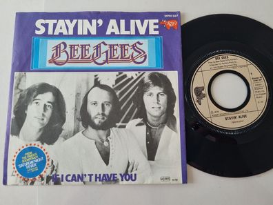 Bee Gees - Stayin' alive 7'' Vinyl Germany